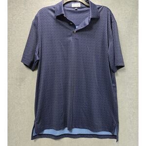 Peter Millar Paisley Performance Polo Size Medium
